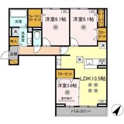 D-KISARIA WVの間取り画像