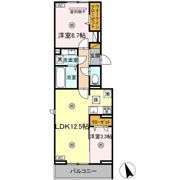 D-KISARIA WⅢの間取り画像