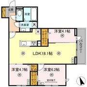 D-KISARIA WⅢの間取り画像