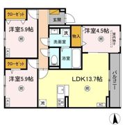 D-KISARIA大和の間取り画像