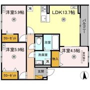 D-KISARIA大和の間取り画像