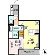 D Paina 鷺沼の間取り画像