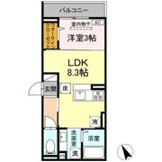 D Paina 鷺沼の間取り画像