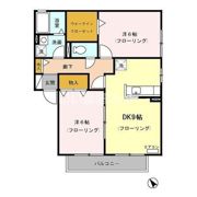 エトワール花の木 Aの間取り画像