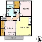 コート スバル F棟の間取り画像