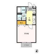 セジュール峯の浦の間取り画像