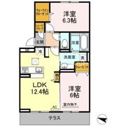D-roomS・K A棟の間取り画像