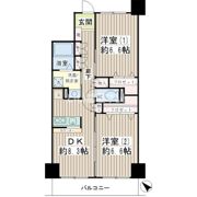 スカイ61の間取り画像