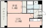 メグリオ水前寺の間取り画像