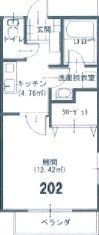MOISTURE GARDEN万町の間取り画像