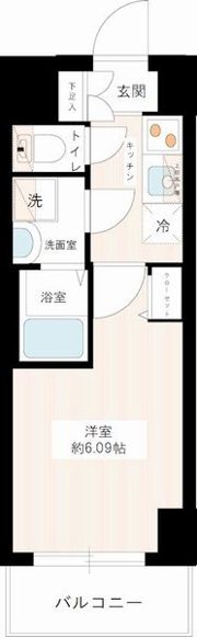 MAXIV八王子DUE（マキシヴ八王子デュエ）の間取り画像