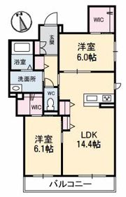パルテ アリオーソの間取り画像