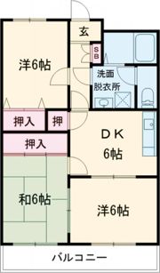 サンヴィラージュの間取り画像