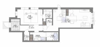 プレミアス大濠の間取り画像