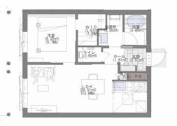 プレミアス大濠の間取り画像