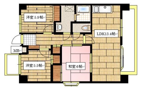間取図