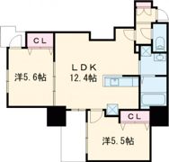Forbis稲荷町の間取り画像