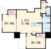 Forbis稲荷町の間取り画像