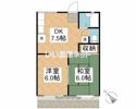 エバーグリーンBの間取り画像
