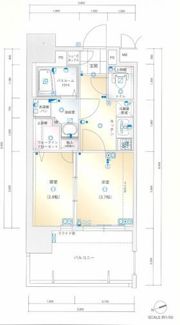 グランフォーレ箱崎アネックスの間取り画像