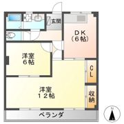 ロイヤルハイツ柳津の間取り画像