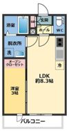 メゾン・ドゥ・アッシュ南柏の間取り画像