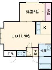 レーヴ春光の間取り画像