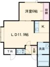 レーヴ春光の間取り画像