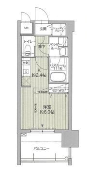 グランフォーレ博多ウォーターフロントの間取り画像