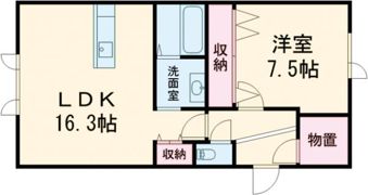 North Blueの間取り画像