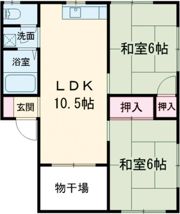 コーポ山本の間取り画像