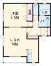 インペリアルロッジ弐番館の間取り画像