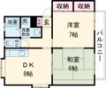 ヴィラージュ西本の間取り画像