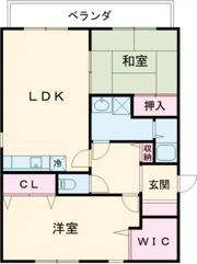 メゾンクレール西町の間取り画像