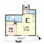コンフォート H2026の間取り画像