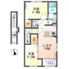 サンティエ・テラン（Santie terrain）の間取り画像