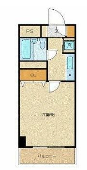 ラカータ川越の間取り画像