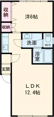 パステルK8の間取り画像