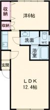 パステルK8の間取り画像