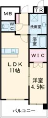 ヴェルドゥール南茨木の間取り画像