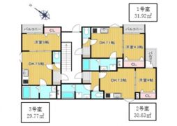 La-Crea香露園の間取り画像