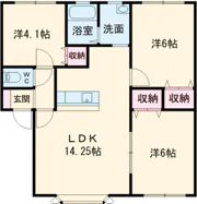 ノースアークの間取り画像