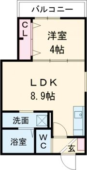 LIX大和田駅前の間取り画像