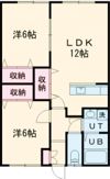 ハイム幸永の間取り画像