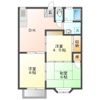 エスポアール中村Bの間取り画像