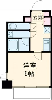 クオーレ三宮弐番館の間取り画像