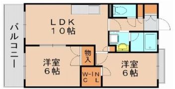 バルザックコロニーの間取り画像
