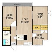 マンション・フォルツーナの間取り画像