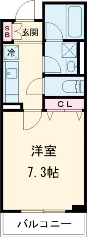 INOVE寝屋川大利元町の間取り画像