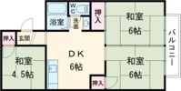 グリーンハイツの間取り画像